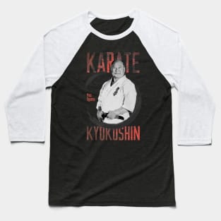 Kyokushin Karate Oyama Sensei Baseball T-Shirt